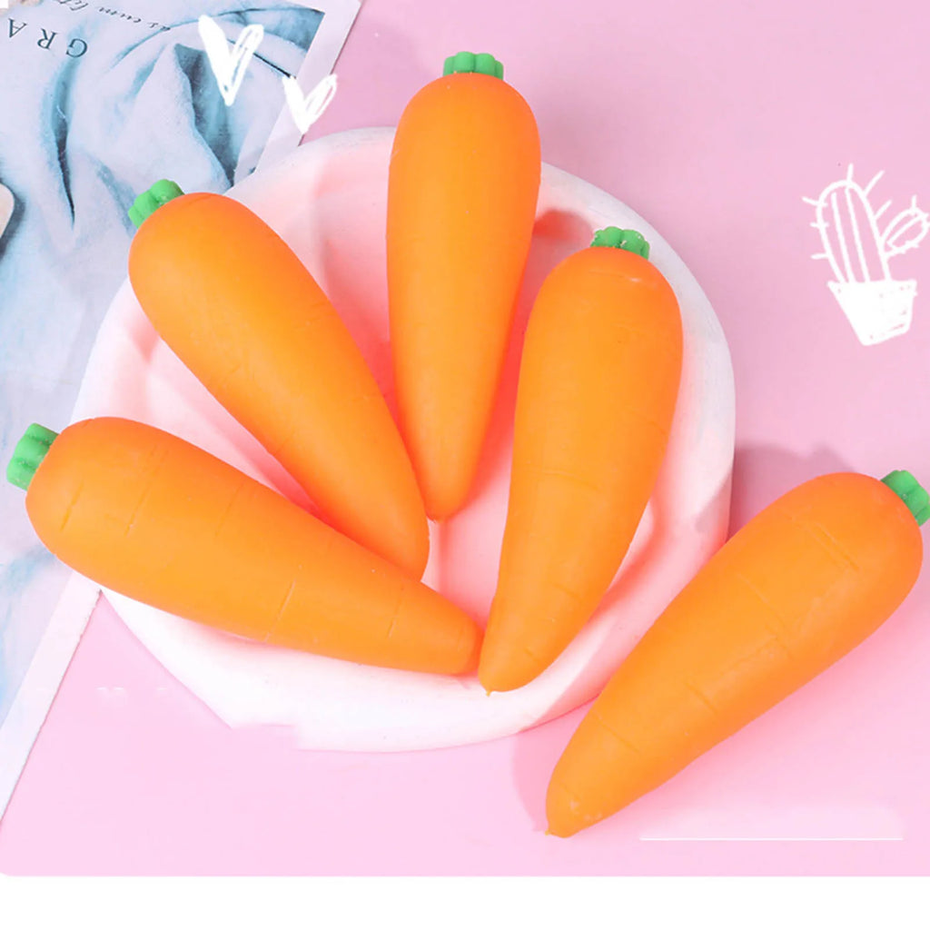 Dumpling Squishy Games Sausage Carrot Vegetable Giant Stress Toy Sensory Fun For Teens & Adults Skateboard Squish Toys