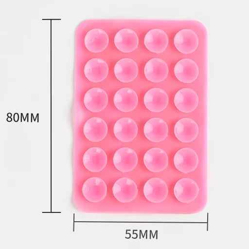 Sack Supply Silicone Mobile Phone Fixing Suction Cup For Car Mounted Bracket Phone Case Universal Anti Slip Suction Cup