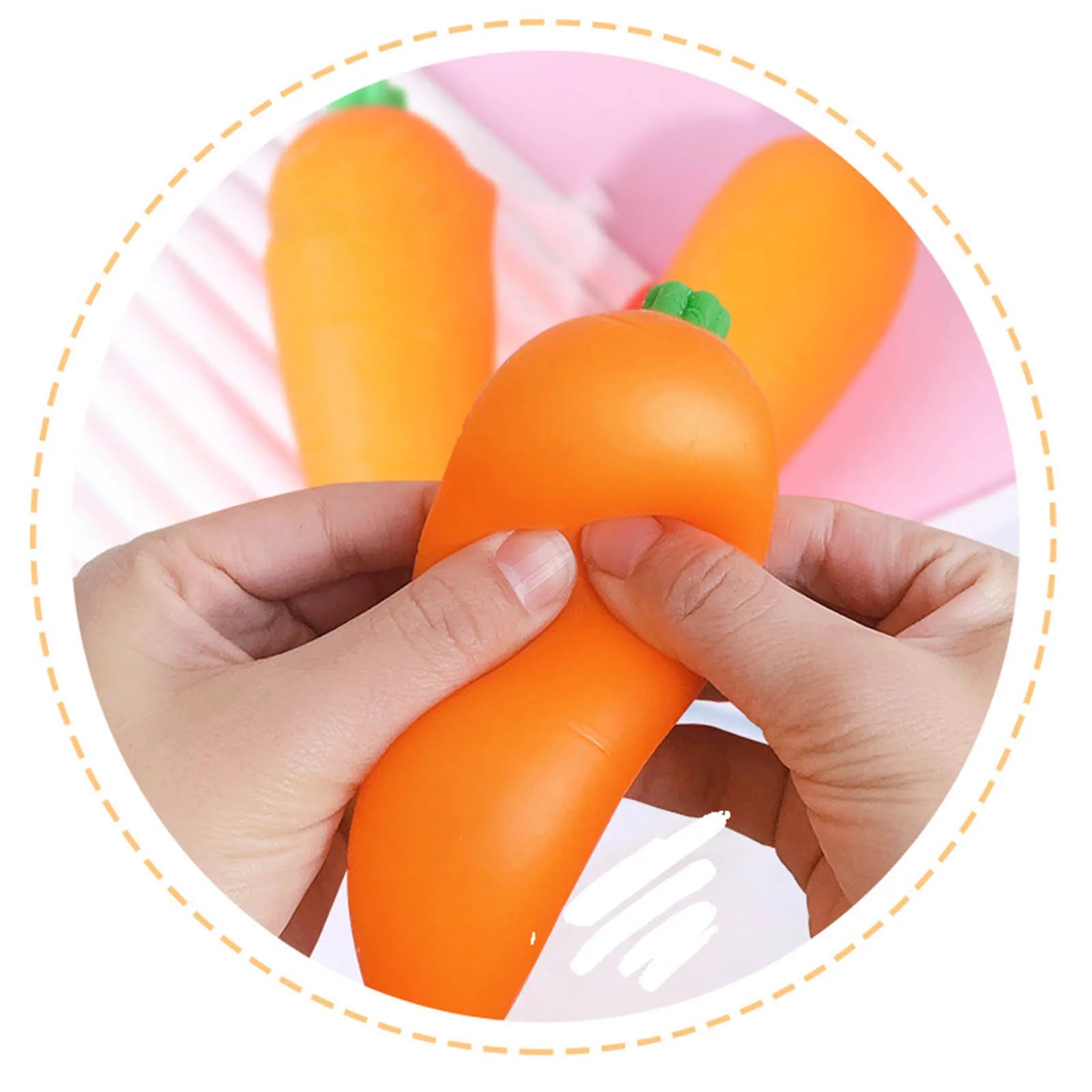 Dumpling Squishy Games Sausage Carrot Vegetable Giant Stress Toy Sensory Fun For Teens & Adults Skateboard Squish Toys