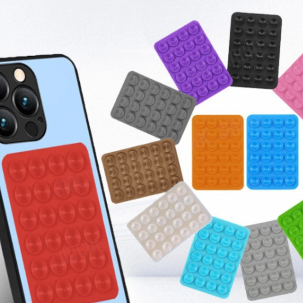 Sack Supply Silicone Mobile Phone Fixing Suction Cup For Car Mounted Bracket Phone Case Universal Anti Slip Suction Cup