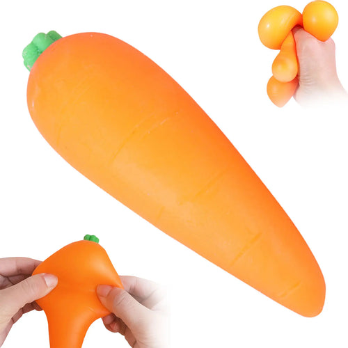 Dumpling Squishy Games Sausage Carrot Vegetable Giant Stress Toy Sensory Fun For Teens & Adults Skateboard Squish Toys