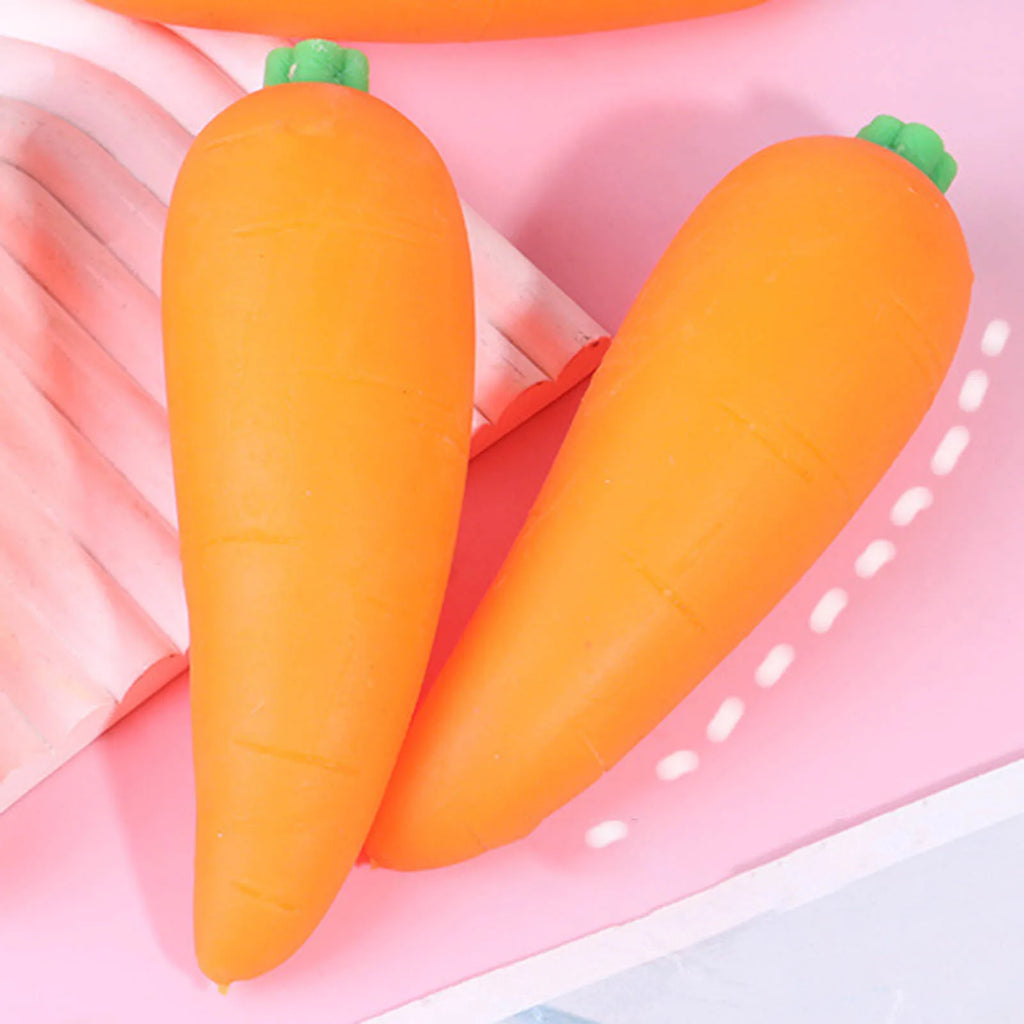 Dumpling Squishy Games Sausage Carrot Vegetable Giant Stress Toy Sensory Fun For Teens & Adults Skateboard Squish Toys