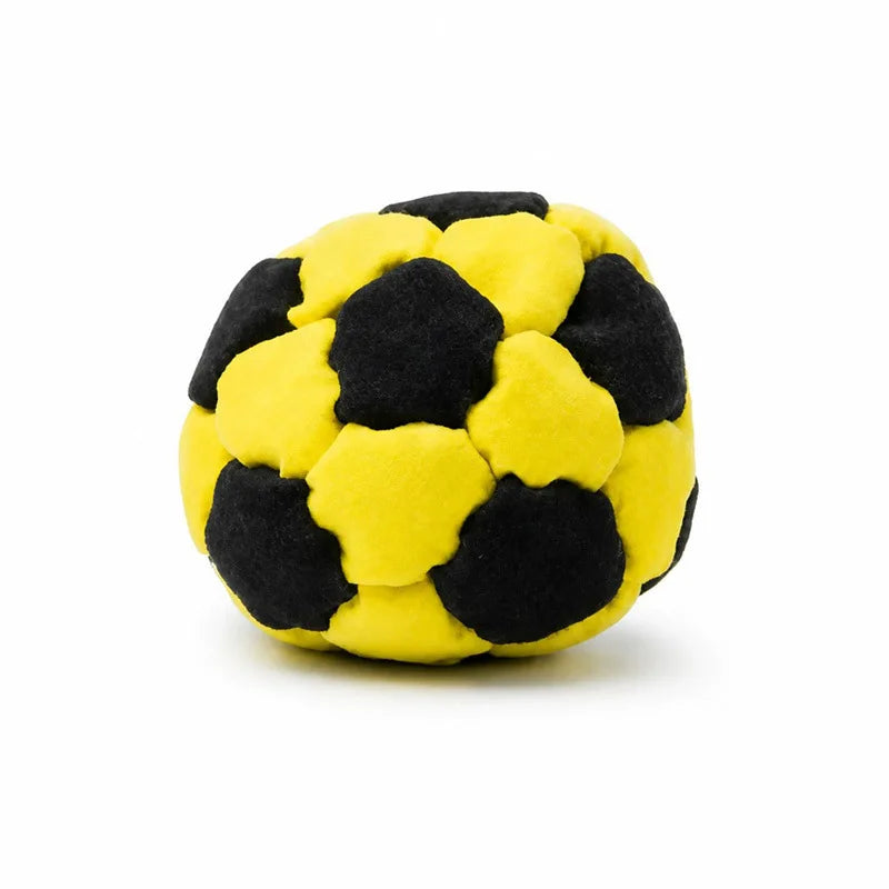 Sack Supply 6/12/24PCS Hacky Sack, Handmade Crochet Footbag Juggling Balls for Adults Beginners Outdoor Party